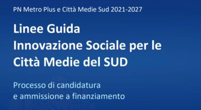 Linee Guida Innovazione Sociale per le Città Medie del SUD